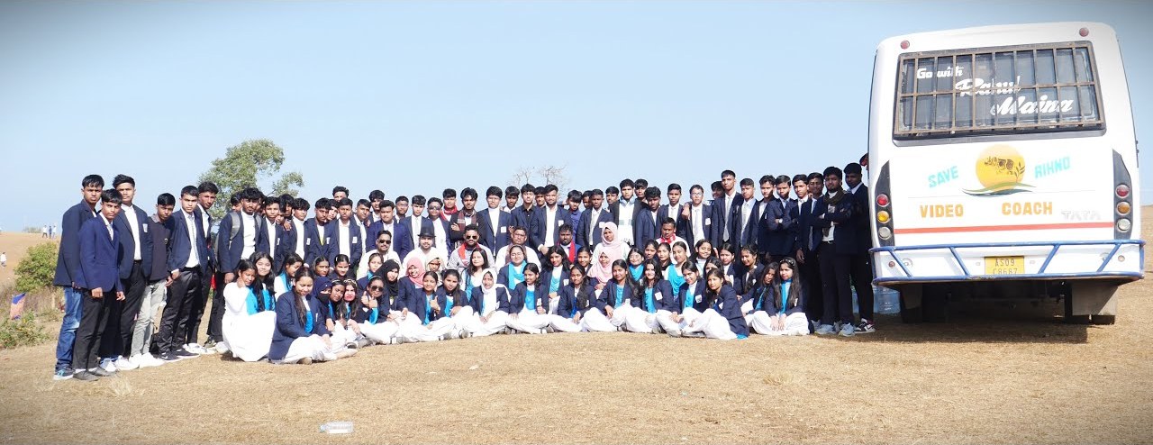Sonai Academy students on the Nagaon campus